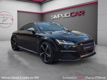 Audi tt coupe 1.8 tfsi 180 s tronic 7 s line occasion paris 17ème (75)(porte maillot) simplicicar simplicibike france