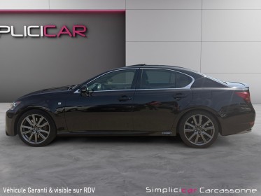 Lexus gs 450h 3.5 i v6 24v 345 hybride e-cvt 296 ch sport occasion simplicicar carcassonne simplicicar simplicibike france