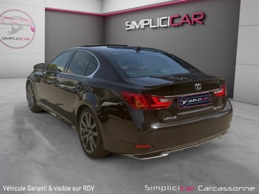 Lexus gs 450h 3.5 i v6 24v 345 hybride e-cvt 296 ch sport occasion simplicicar carcassonne simplicicar simplicibike france