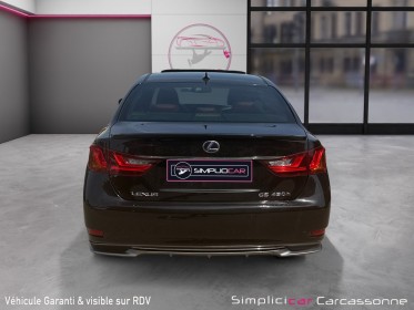 Lexus gs 450h 3.5 i v6 24v 345 hybride e-cvt 296 ch sport occasion simplicicar carcassonne simplicicar simplicibike france