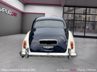 Bentley s1 s1 toit ouvrant  couleur crème et bleu marine occasion paris 17ème (75)(porte maillot) simplicicar simplicibike...