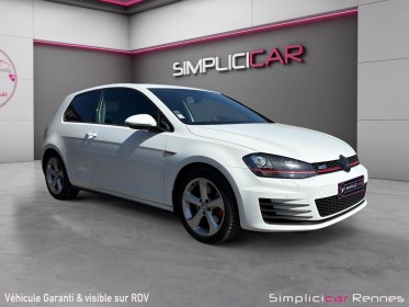 Volkswagen golf 7 gti 2.0 tsi 220ch complet vw - moniteur de performances - radar av ar occasion simplicicar rennes...
