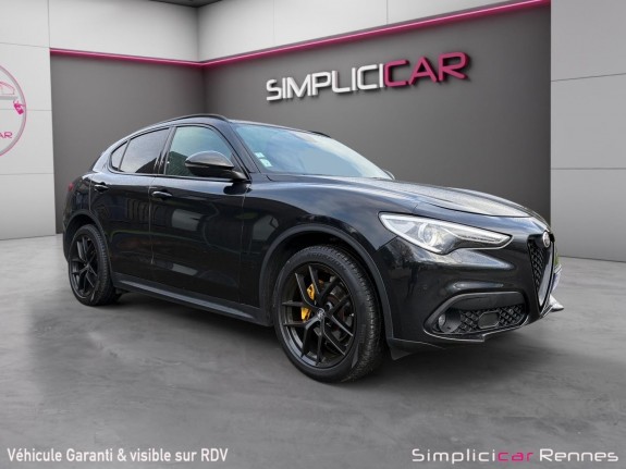Alfa romeo stelvio my19 2.2 210 q4 at8 turismo régulateur adaptatif camera de recul harman kardon carplay sièges...