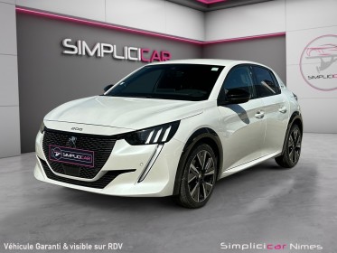 Peugeot 208 gt line bluehdi 100 - caméra 360 - carplay - garantie 12 mois occasion simplicicar nimes - rb auto simplicicar...