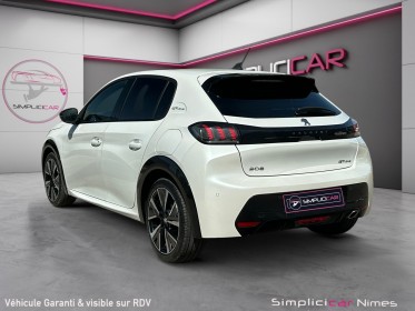 Peugeot 208 gt line bluehdi 100 - caméra 360 - carplay - garantie 12 mois occasion simplicicar nimes - rb auto simplicicar...