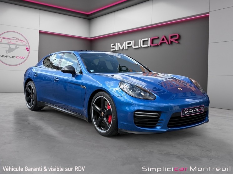 Porsche panamera gts v8 4.8 430 pdk, suivi complet constructeur,pse pasm sport chrono carbone garantie 12 mois premium...