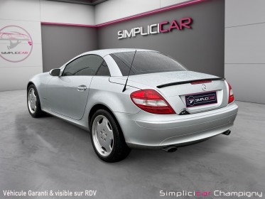 Mercedes slk 200 k automatique - garantie 12mois - sieges av chauffant - chauffage appuie tete - historique mercedes occasion...