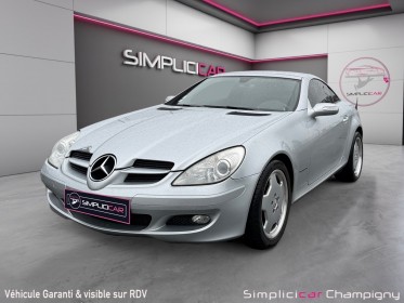 Mercedes slk 200 k automatique - garantie 12mois - sieges av chauffant - chauffage appuie tete - historique mercedes occasion...