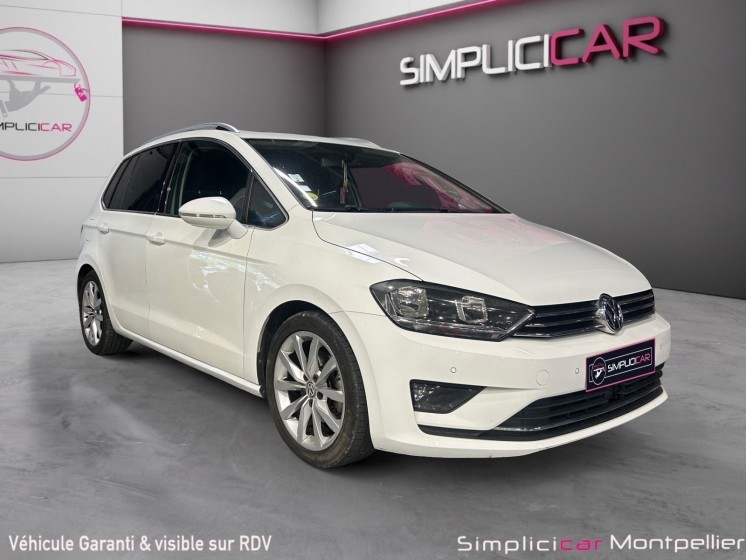 Volkswagen golf sportsvan 2.0 tdi 150 fap bluemotion technology dsg6 carat occasion montpellier (34) simplicicar simplicibike...