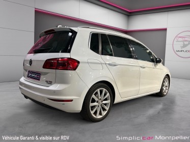 Volkswagen golf sportsvan 2.0 tdi 150 fap bluemotion technology dsg6 carat occasion montpellier (34) simplicicar simplicibike...