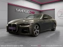 Bmw serie 4 coupe g22 430i 258 ch bva8 pack affichage tête haute sièges chauffants car play hayon électrique radars av/ar...