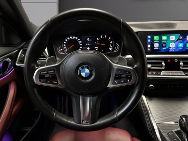 Bmw serie 4 coupe g22 430i 258 ch bva8 pack affichage tête haute sièges chauffants car play hayon électrique radars av/ar...