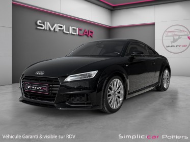 Audi tt coupe 1.8 tfsi 180 s tronic 7 s-line entretien audi carplay virtual cockpit régulateur de vitesse garantie 12 mois...