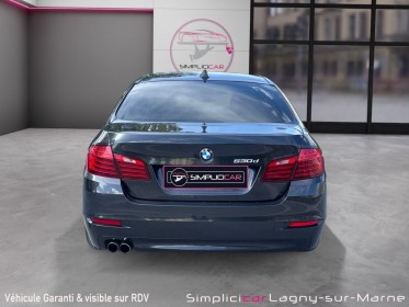 Bmw serie 5 f10 520d 184ch 130g excellis - radars av/ar - fr occasion simplicicar lagny  simplicicar simplicibike france