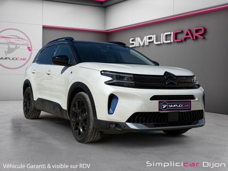Citroen c5 aircross hybride rechargeable 225 e-eat8 shine pack garantie 12 mois occasion simplicicar dijon simplicicar...