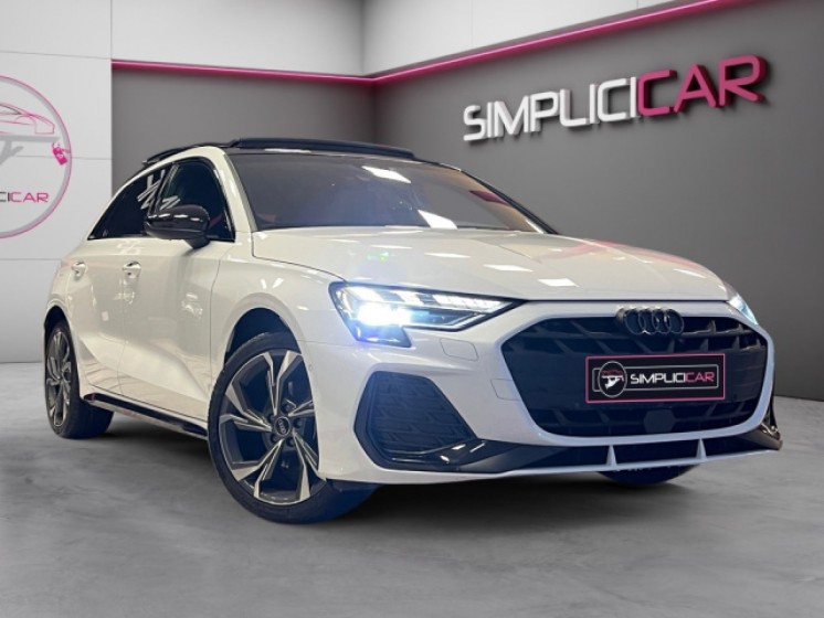 Audi a3 sportback tfsi mild hybrid 150 s tronic 7 s line garantie constructeur 09/2026 occasion simplicicar annecy...