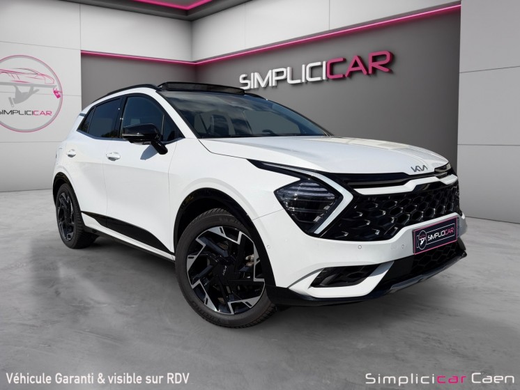 Kia sportage 1.6 t-gdi 265ch isg hybride rechargeable bva6 4x4 gt line premium garantie kia 09/2030 occasion simplicicar caen...