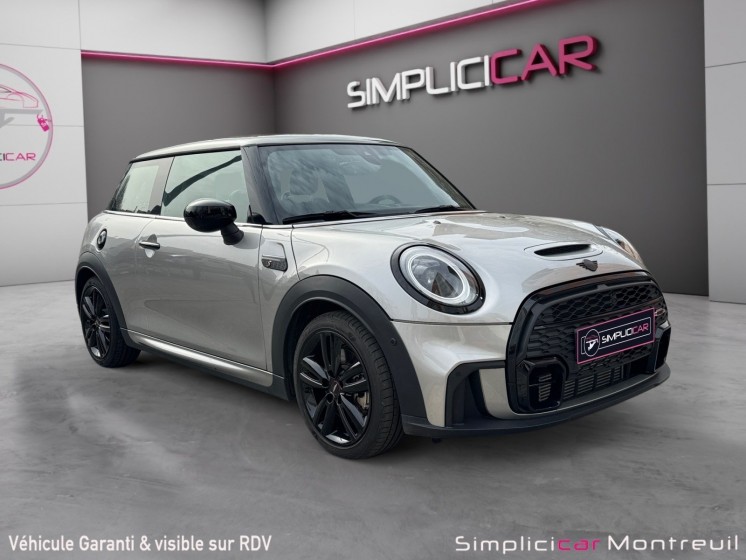 Mini hatch 3 portes f56 lci ii cooper s 178 ch bva7 finition jcw contrat entretiens 4 ans ou 60 000 km carplay garantie 12...