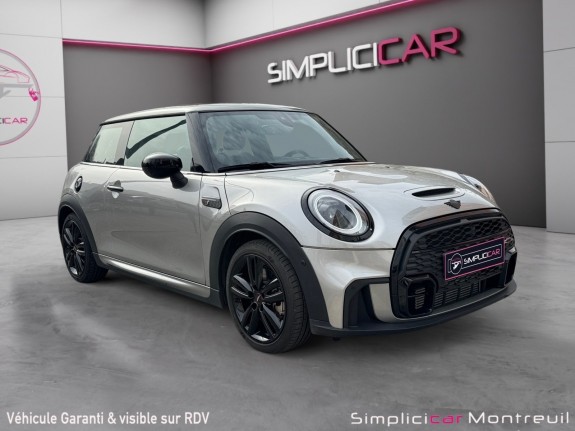 Mini hatch 3 portes f56 lci ii cooper s 178 ch bva7 finition jcw contrat entretiens 4 ans ou 60 000 km carplay garantie 12...