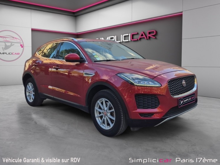 Jaguar e-pace 2.0 d - 180 ch awd bva / toit panoramique / entretien jaguar a jour / garantie 12 mois occasion paris 17ème...