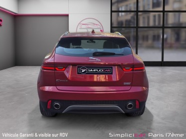 Jaguar e-pace 2.0 d - 180 ch awd bva / toit panoramique / entretien jaguar a jour / garantie 12 mois occasion paris 17ème...