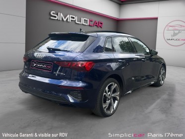 Audi a3 sportback 45 tfsie 245 s tronic 6 competition garantie 12 mois occasion paris 17ème (75)(porte maillot) simplicicar...