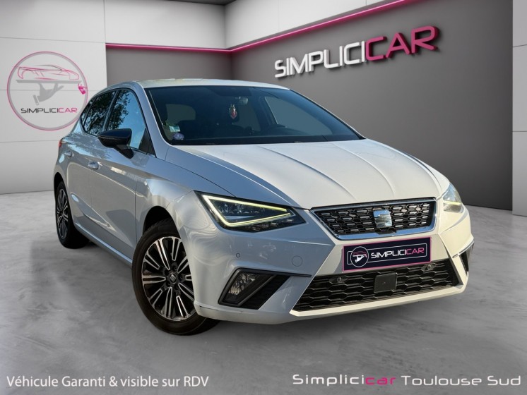 Seat ibiza 1.0 ecotsi 115 ch s/s bvm6 xcellence apple carplay radar garantie 12 mois occasion simplicicar toulouse sud...