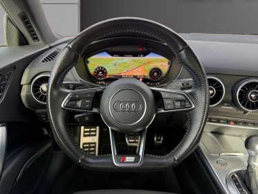 Audi tt coupe s-line 2.0 tfsi 230ch quattro s tronic - bleu sepang - bang and olufsen - radar av ar - suivi complet occasion...
