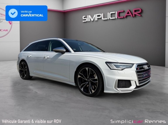 Audi s6 3.0 v6 tdi 344ch tiptronic 8 quattro - toit ouvrant - camera de recul - sièges chauffants - carplay occasion...