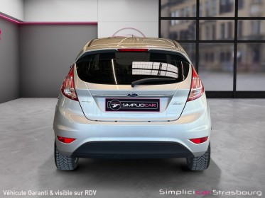 Ford fiesta 1.5 tdci 95 econetic ss titanium jantes 16 - led ambiance - clim auto - occasion simplicicar strasbourg...
