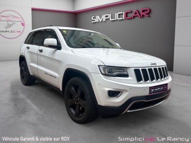 Jeep grand cherokee v6 3l 250ch limited camera de recul garantie 12 mois occasion simplicicar le raincy simplicicar...