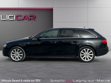 Audi a4 avant 2.0 tdi 177 s line multitronic a - interieur cuir - sieges et coffre electriques occasion simplicicar lagny ...