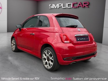 Fiat 500 my17 1.2 69 ch s - kit distribution neuf - bluetooth - régulateur de vitesse occasion simplicicar salon de provence...