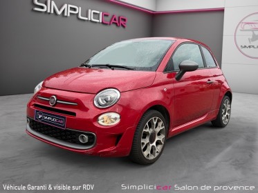 Fiat 500 my17 1.2 69 ch s - kit distribution neuf - bluetooth - régulateur de vitesse occasion simplicicar salon de provence...