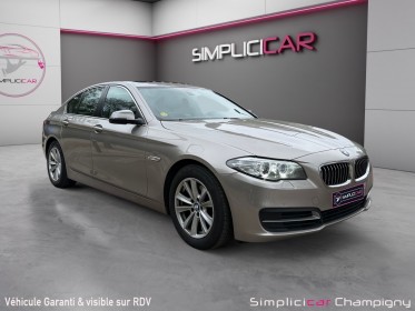 Bmw serie 5 f10 lci 520d 190 ch lounge - toit ouvrant - cuir - sièges electrique occasion champigny-sur-marne (94)...
