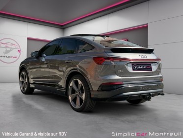 Audi q4 e-tron sportback 50 quattro 299 ch 82 kw s line sièges chauffant attelage garantie 12 mois occasion montreuil (porte...