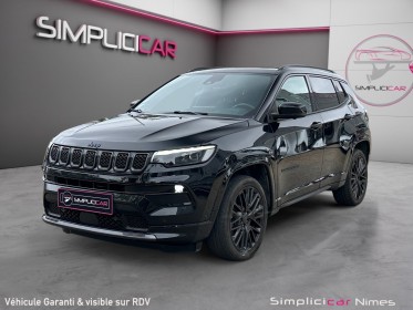 Jeep compass 1.3 phev t4 240 ch 4xe eawd s - caméra 360° - sièges à mémoire - garantie 12 mois occasion simplicicar...
