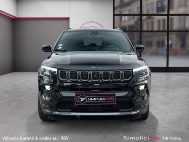 Jeep compass 1.3 phev t4 240 ch 4xe eawd s - caméra 360° - sièges à mémoire - garantie 12 mois occasion simplicicar...