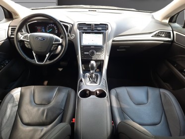 Ford mondeo 2.0 hybrid 187 titanium  pack cuir camera keyless compatible ethanol garantie 12 mois occasion montreuil (porte...