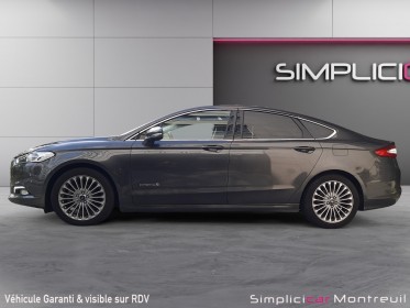 Ford mondeo 2.0 hybrid 187 titanium  pack cuir camera keyless compatible ethanol garantie 12 mois occasion montreuil (porte...