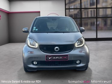 Smart fortwo coupe 82 ch electrique ba1 prime caméra de recul sièges cuir chauffants garantie 12 mois occasion montreuil...