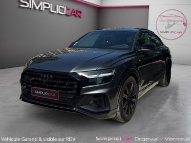 Audi q8 50tdi 286ch tiptronic 8 quattro s line / full entretien audi / pack black / toit ouvrant / pack ambiance occasion...