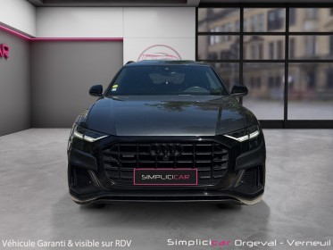 Audi q8 50tdi 286ch tiptronic 8 quattro s line / full entretien audi / pack black / toit ouvrant / pack ambiance occasion...