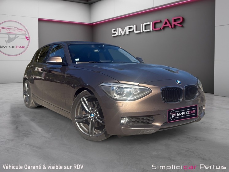 Bmw serie 1 f20 125i 218 ch bva8 lounge plus radars avants arrières entretien complet bmw garantie 12 mois occasion...