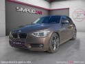 Bmw serie 1 f20 125i 218 ch bva8 lounge plus radars avants arrières entretien complet bmw garantie 12 mois occasion...