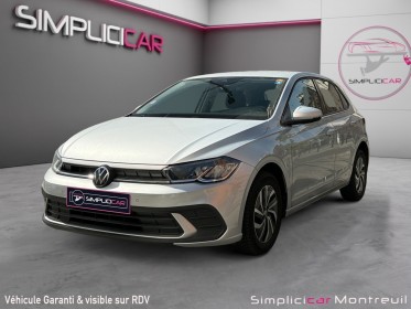Volkswagen polo 1.0 tsi 95 ss bvm5 life virtual cockpit carplay suivi complet garantie 12 mois occasion montreuil (porte de...
