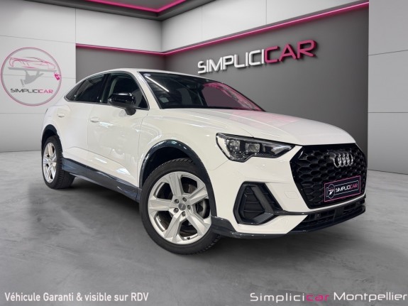 Audi q3 sportback 35 tfsi 150 ch camera carplay garantie 12 mois occasion montpellier (34) simplicicar simplicibike france
