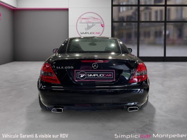 Mercedes slk 200 cabriolet kompressor 184ch garantie 12 mois occasion montpellier (34) simplicicar simplicibike france