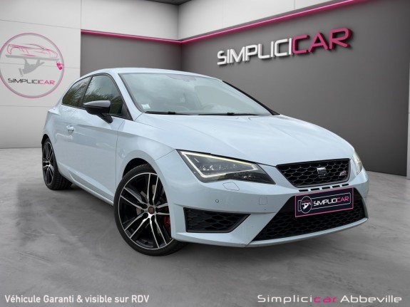 Seat leon sc 2.0 tsi 280 cupra dsg6 garantie 12 mois occasion abbeville simplicicar simplicibike france