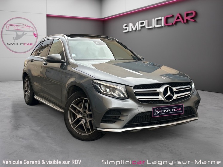 Mercedes glc 220d  9g-tronic 4matic sportline - full option- 4 roues motrices - toit ouvrant - camera de recul - carplay...